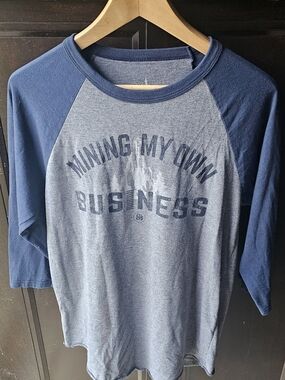 Disney Parks Mining My Own Business 3/4 Sleeve Shirt